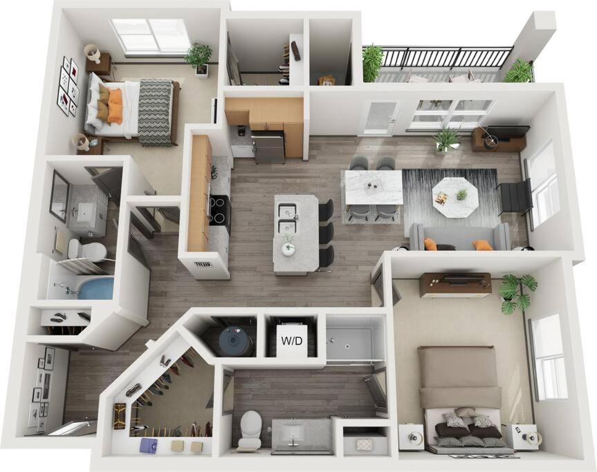 Downtown Augusta Beauty 2 Bed Apt Екстер'єр фото